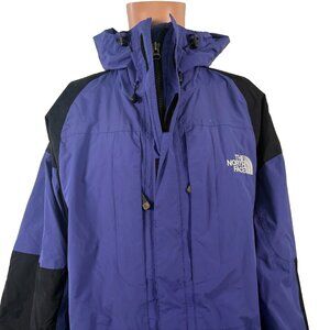 Vintage The North Face Jacket Mens Size XL Summer Series Goretex Hooded Purple